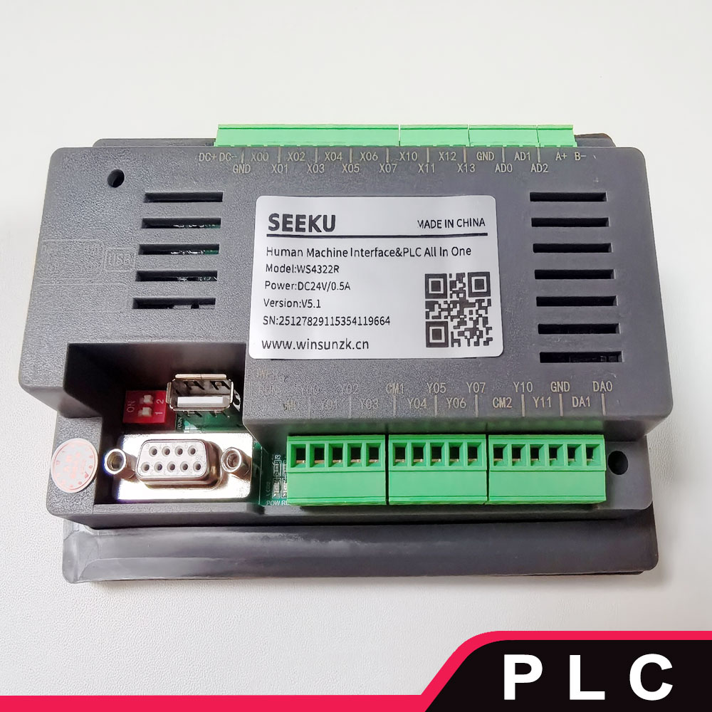 PLC HMI オールインワン 4 3 4.3 インチ HMI 統合 PLC コントロールパネル PLC-HMI コンボ RS485 RS233