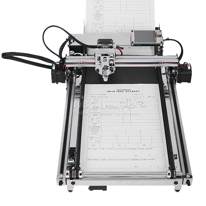 A4 自動給紙ドローボットペン書き込み描画ロボットマシンレタリング Corexy フレームプロッタキット