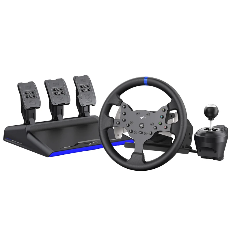 PXN V99 レーシングホイールシミュレーター、3.2Nm フォースフィードバックゲームステアリングホイール Windows PC、PS4、Xbox One、シリーズ X/S 用