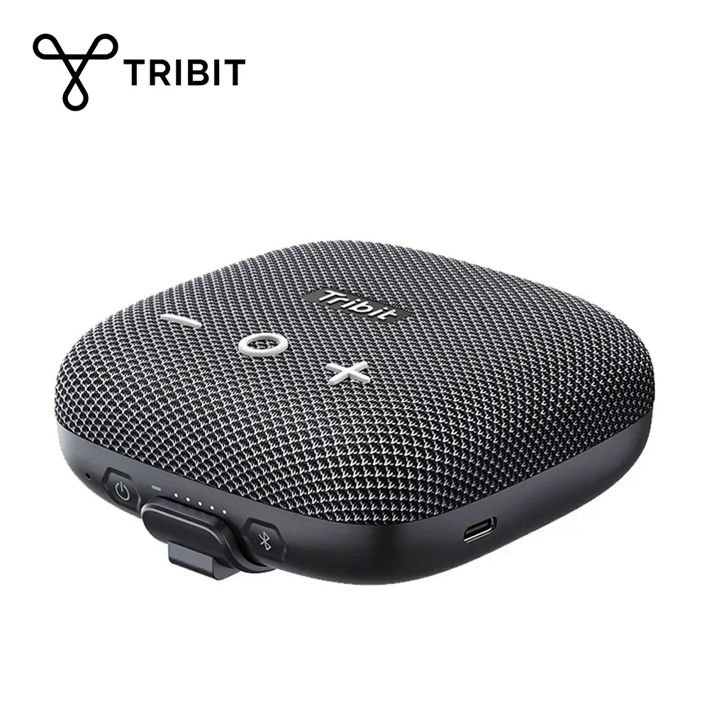 Tribit StormBox Micro 2 ポータブル Bluetooth スピーカー バイク用 屋外 10W 重低音サウンド IP67 防水 12H プレイタイム TWS ステレオ