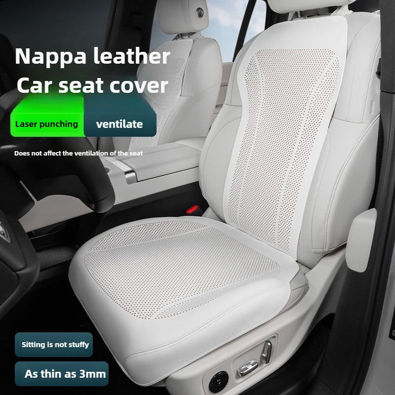 通気性ナッパレザーカーシートカバーフルセットユニバーサル四季カーシートプロテクター座席アクセサリーカーシートクッション