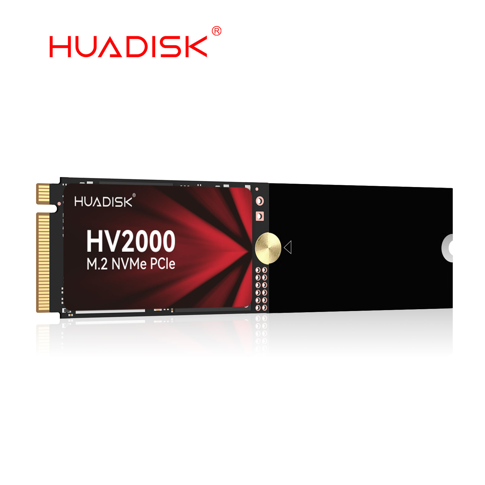 HUADISK 2IN1 2242 2280 NVMe M2 SSD 128GB 256GB 512GB 1TB M.2 PCIe3.0X4 内蔵ソリッドステートドライブ NVMe HD ディスク DIY PC ラップトップ用