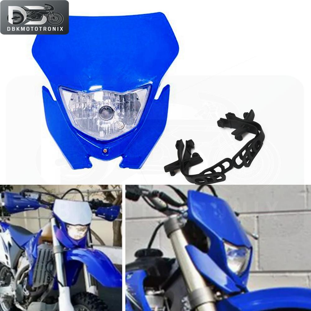 オートバイのヘッドライトホンダ CRF230F CRF230L CRF230M CRF250L CRF250 ヤマハ WR250 WR450 TTR WR ヘッドランプアセンブリ