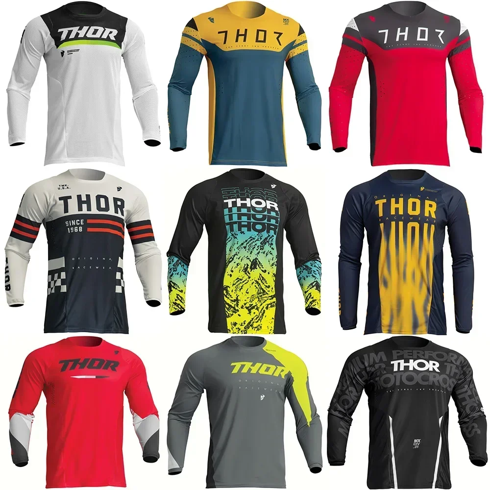 モトクロスラリーレーシングマウンテンバイクオートバイエンデューロ服自転車ダウンヒル女性男性 Mx GP MTB BMX ATV サイクリングジャージ