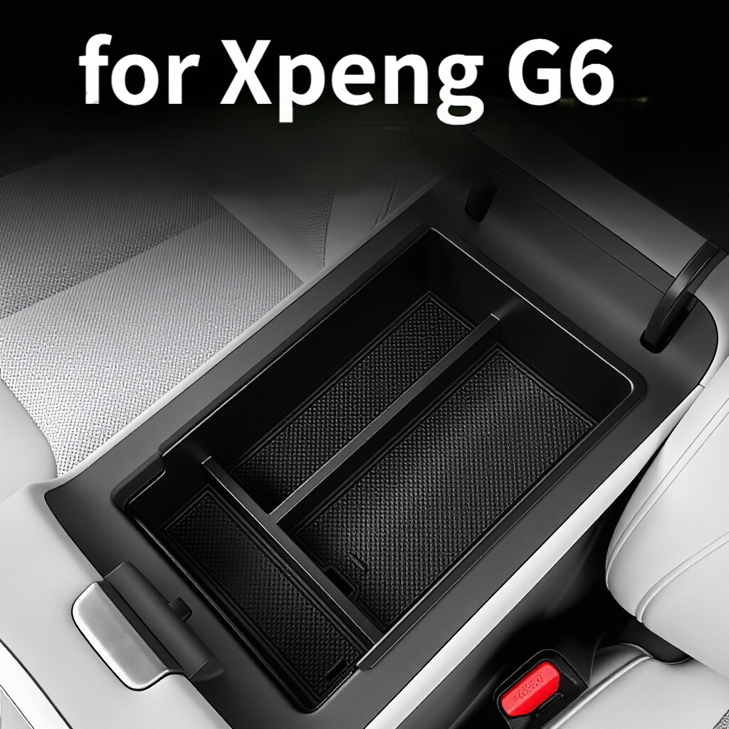 Xpeng G6 2026 2025 2024 Xiaopeng G6 アームレストボックスセンターコンソール下の収納ボックス修正されたインテリアアクセサリーに適合
