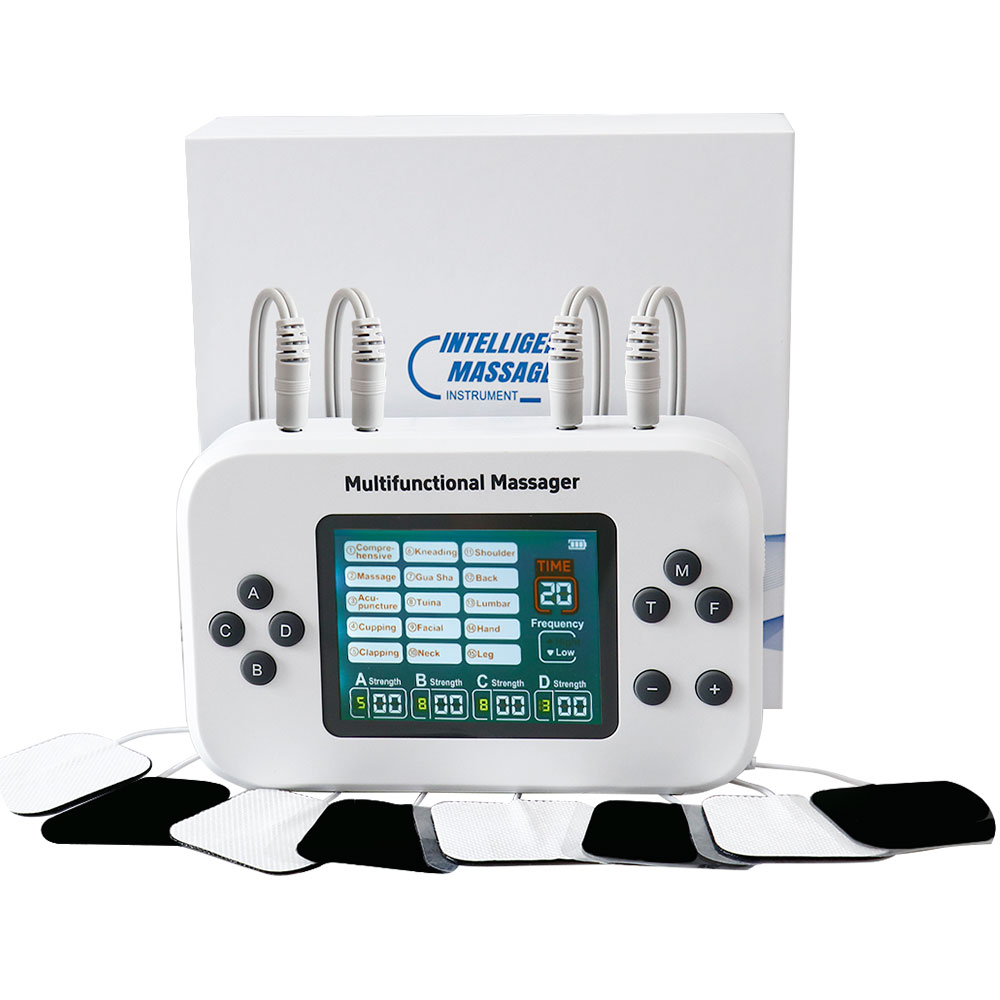 30 レベル 15 モード電気 Tens リラックス筋肉刺激装置 EMS 鍼ボディ美顔器デジタルパルス痩身マシン