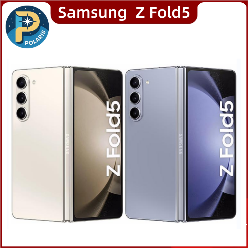 オリジナル Samsung Galaxy Z Fold5 Fold 5 5G F946U1 F946N F946B 7.6 "AMOLED 12GB 256/512GB/1TB ROM VirtuallyNew 折りたたみ式携帯電話