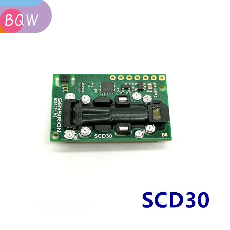 SCD30 CO2 および RH/T 測定用大気質センサー モジュール I2C Modbus PWM