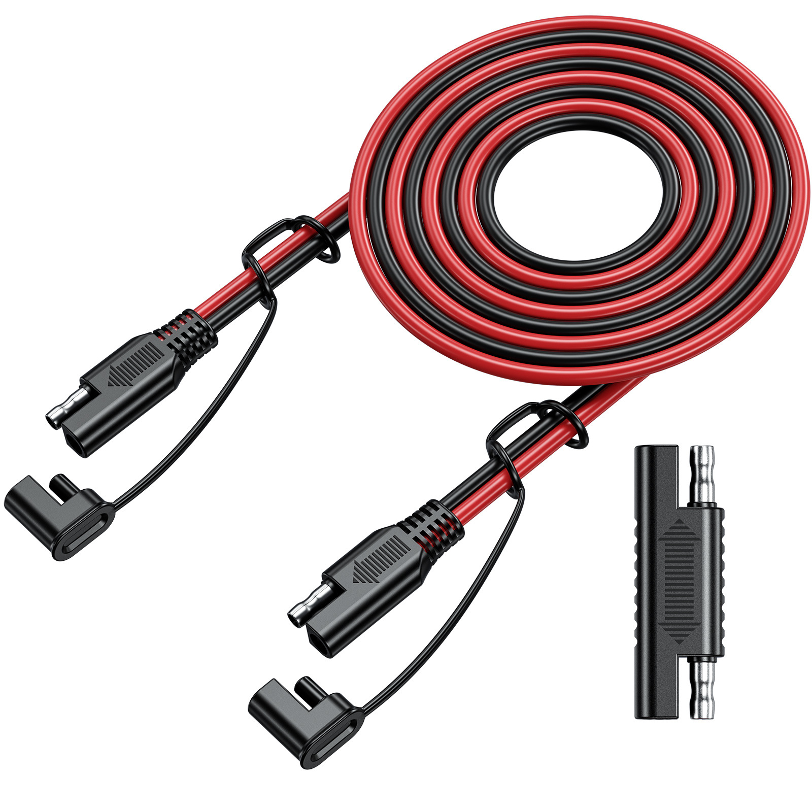CENJITION SAE に SAE 16AWG 防水延長ケーブルクイックコネクトハーネスバッテリー充電ケーブル 12V 36V ソーラーオートバッテリー Po