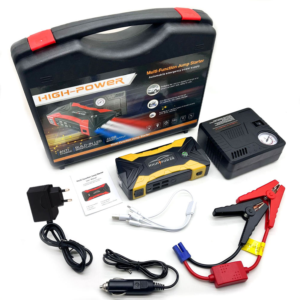 99800mAh 20000mAh 車のジャンプスターター 3000A 始動装置ポータブル電源銀行バッテリースターターランチャー車のブースター記事