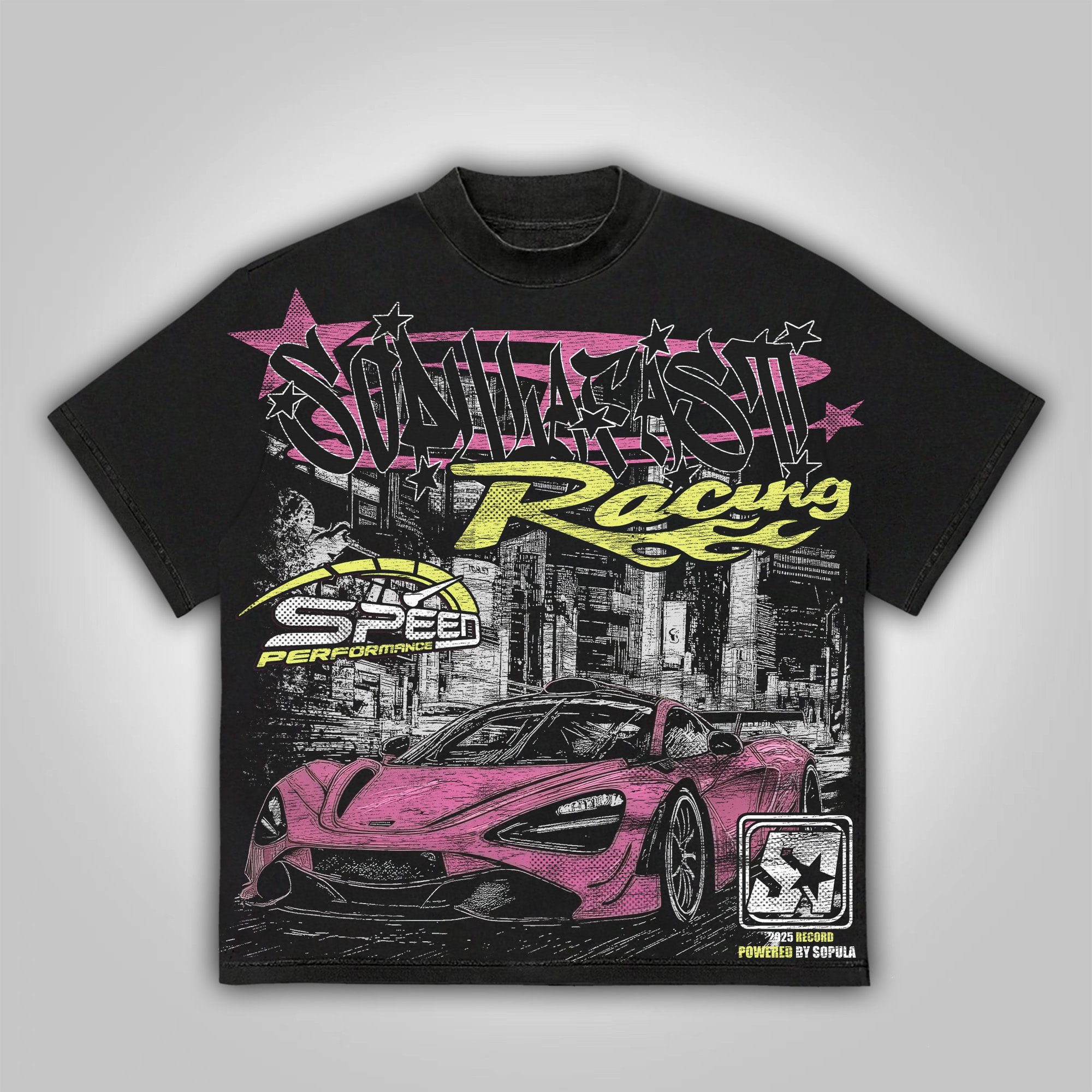 Y2k 高速レーシングメイクヴィンテージグラフィックコットン Tシャツ男性 Y2K 夏半袖原宿オーバーサイズ Tシャツストリート女性トップス