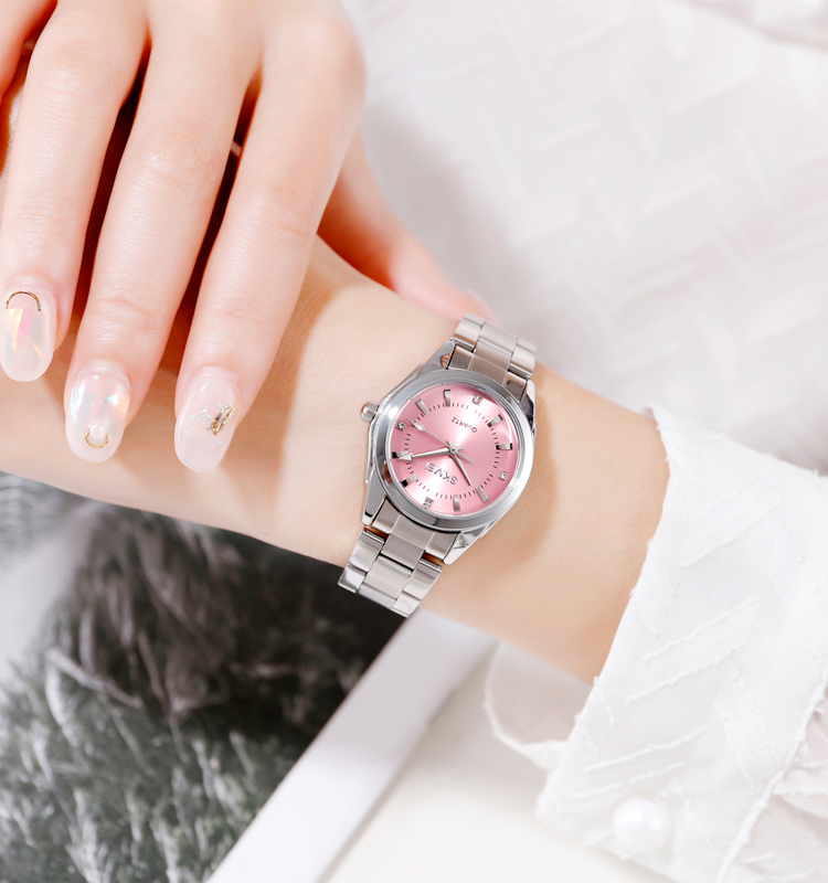 Skmei 2020 高級時計女性ローズゴールド美しい Relojes De Mujer