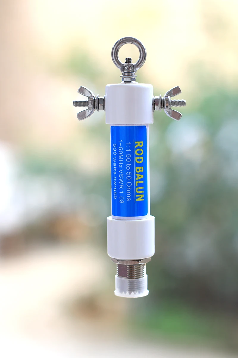 防水 500 ワット 1:1 HF バラン 1.8mhz - 50MHz ハムラジオ用短波アンテナバラン短波インピーダンスコンバータ