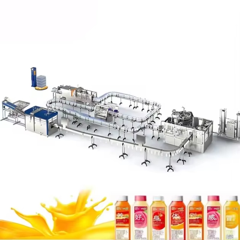カスタマイズされた自動簡単な操作の無菌ジュース充填機飲料生産ライン