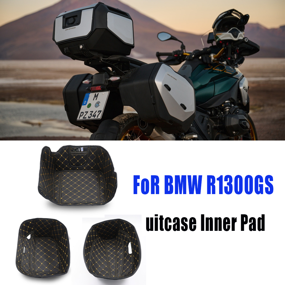 Bmw R1300GS オートバイリア荷物トップボックスサイドケースインナーコンテナバッグカバーサドルバッグ R 1300 GS 衝撃吸収パッド