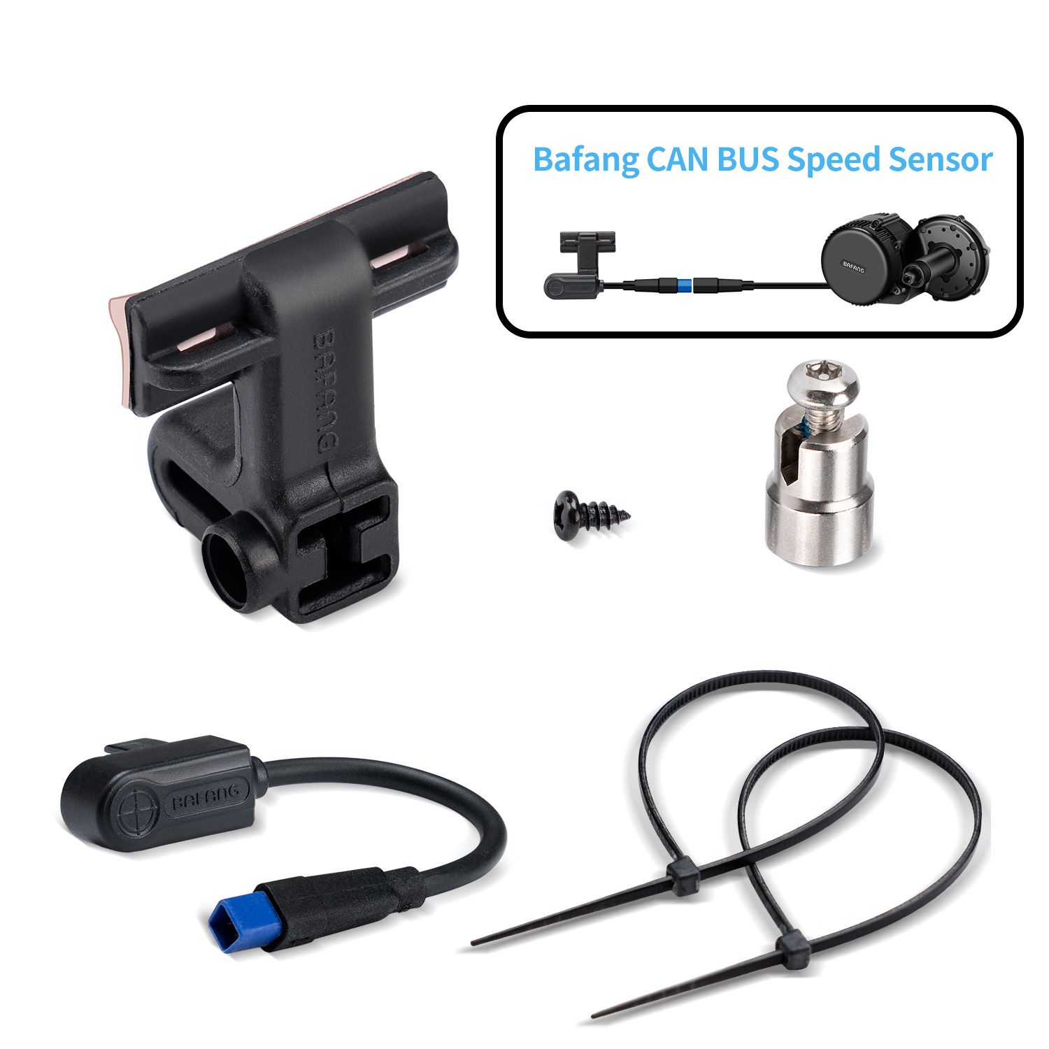 電動自転車スピードセンサー Bafang BBS01 BBS02 BBSHD 250 ワット-1000 ワット CAN バージョン電動自転車ミドルドライブモータースピードメーター変換キット