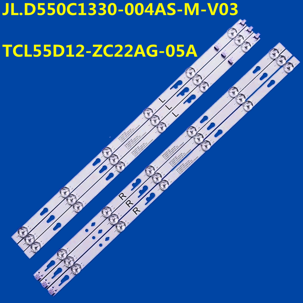 LED バックライトストリップ L55M5-AD L55M5-AZ JL.D550C1330-004AS-M_V03 TCL55D12-ZC22AG-05A JVC SI55US FL-55S08FHD LVU550CSDXA