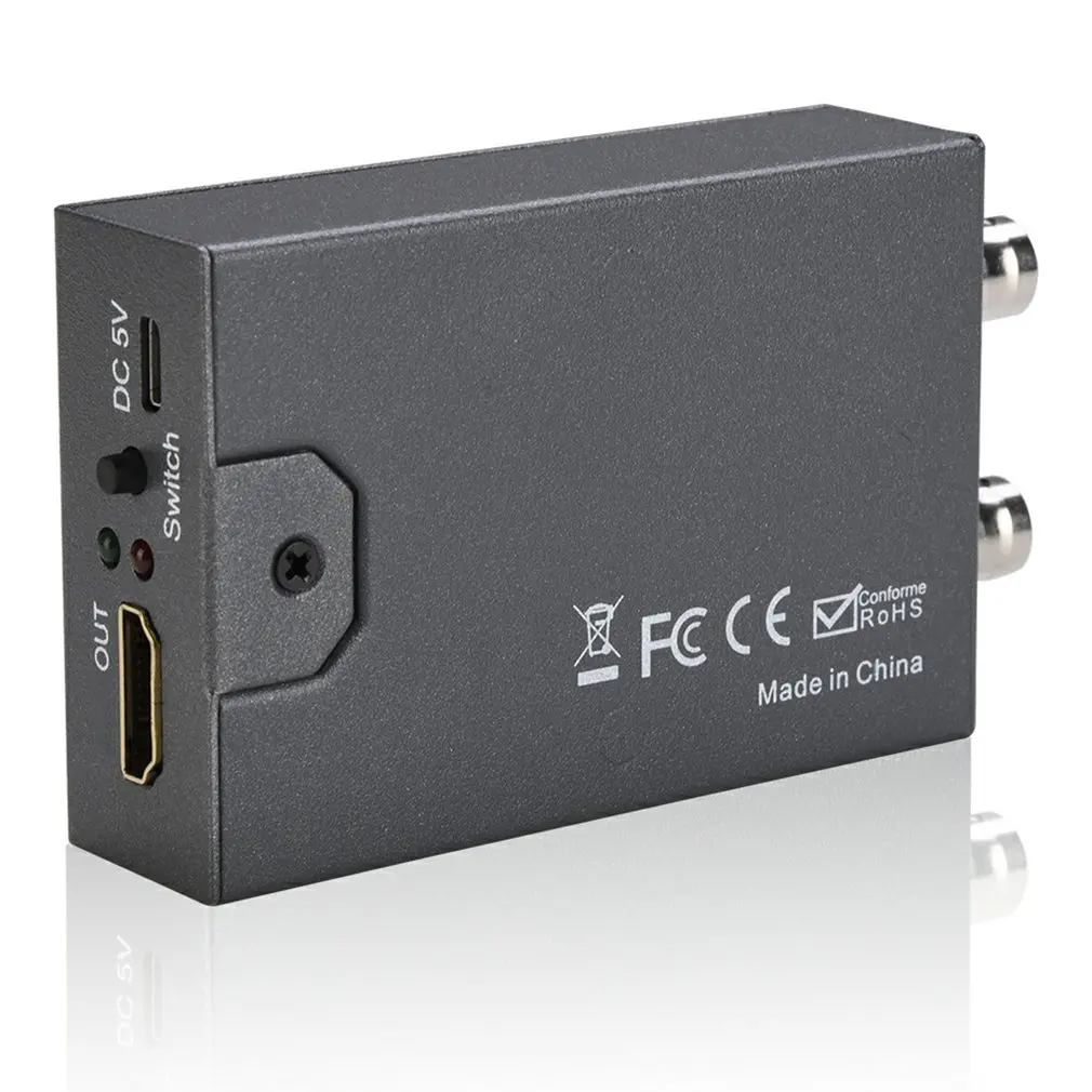 AHD/TVI/CVI/CVBS to HDMI 変換アダプタ フル HD 4K ビデオ変換アダプタ ベルトリング変換用