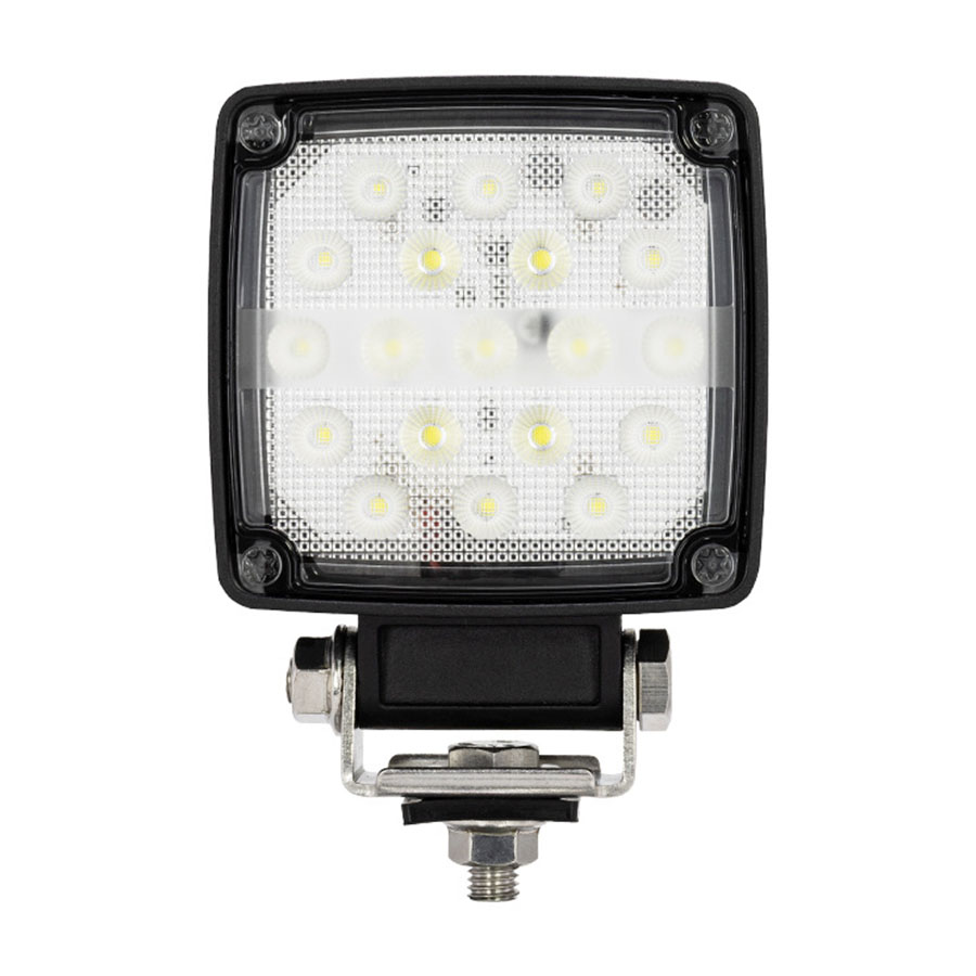 超高輝度 4 インチ LED フラッド逆運転作業灯トラックバス掘削機フォークリフトトラクターハーベスター 12-60V DC