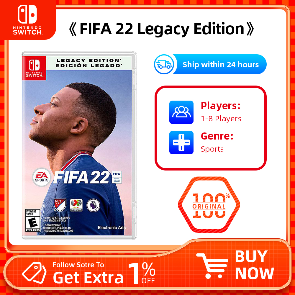 Nintendo Switch - FIFA 22 - Stander Edition - ゲーム物理カートリッジ