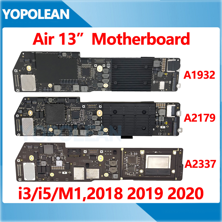 オリジナル A1932 A2179 ロジックボード MacBook Air 13 "A2337 M1 マザーボードタッチ ID 2018 2019 2020 年