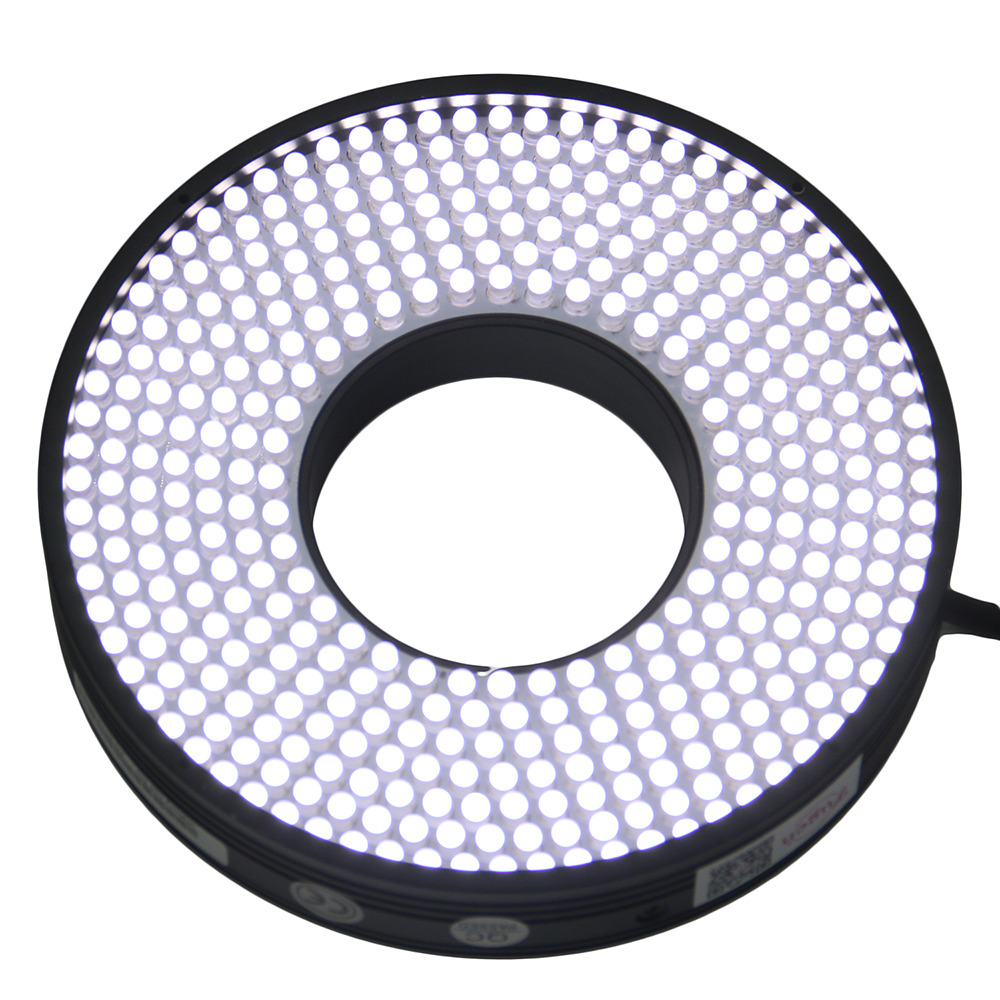 0° 90° Degree Zero Angle Straight Direct Angle Industrial Surface Visual Inspection Emitting LED Ring Circular Lighting Source