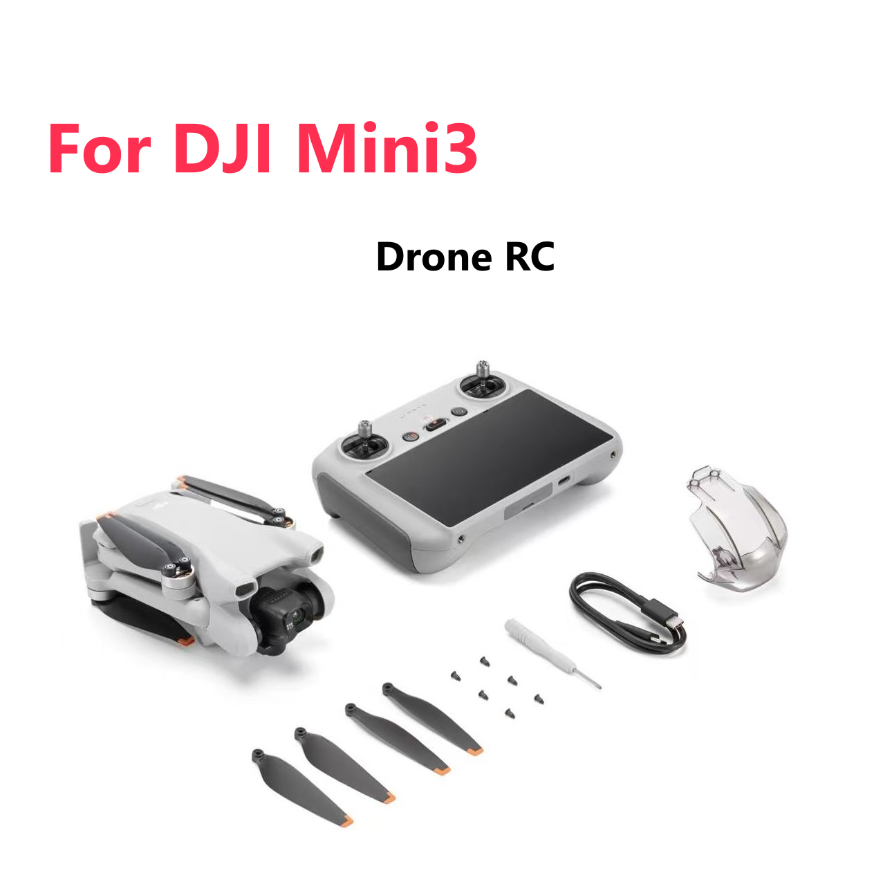 DJI MINI 3 ドローン キット スクリーンと RC リモコン付き - 新品、未開封、未アクティベート、オリジナル