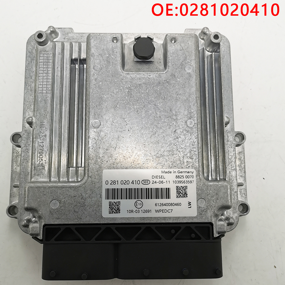 高品質新 0281020410 0281 020 410 モーターコンピュータボード ECU ECM EDC17V44 612640080460 Voor