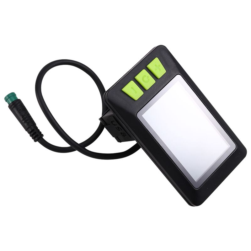 マウンテン電動自転車部品: 5Pin LCD ディスプレイダッシュボード 24V/36V/48V/60V 電動自転車メーター