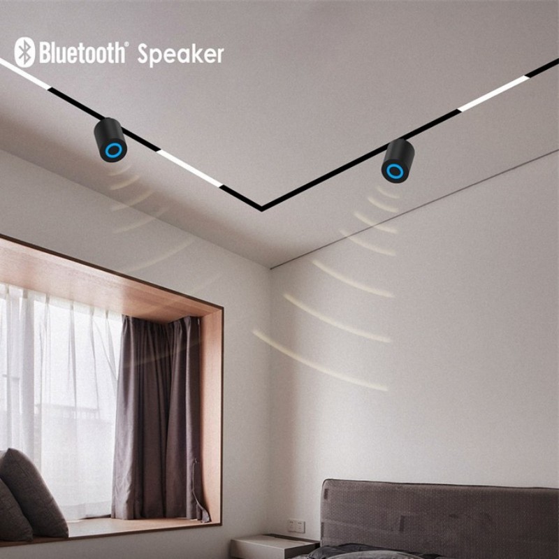 モダンな磁気トラック Bluetooth 5.3 スピーカーオーディオワイヤレスステレオサウンド超薄型 6 ミリメートル磁気トラックライト/20 ミリメートルタイプシリーズ