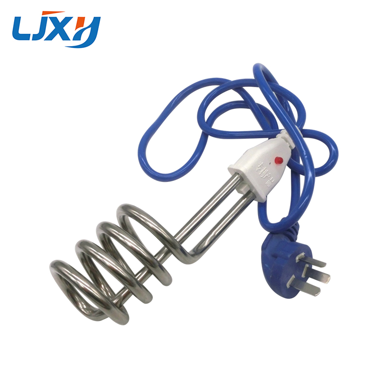 LJXH 電気浸漬給湯器要素 220V ポータブル高速ステンレス鋼加熱パイプバケット 2000 ワット/2500 ワット/3000 ワット/3500 ワット