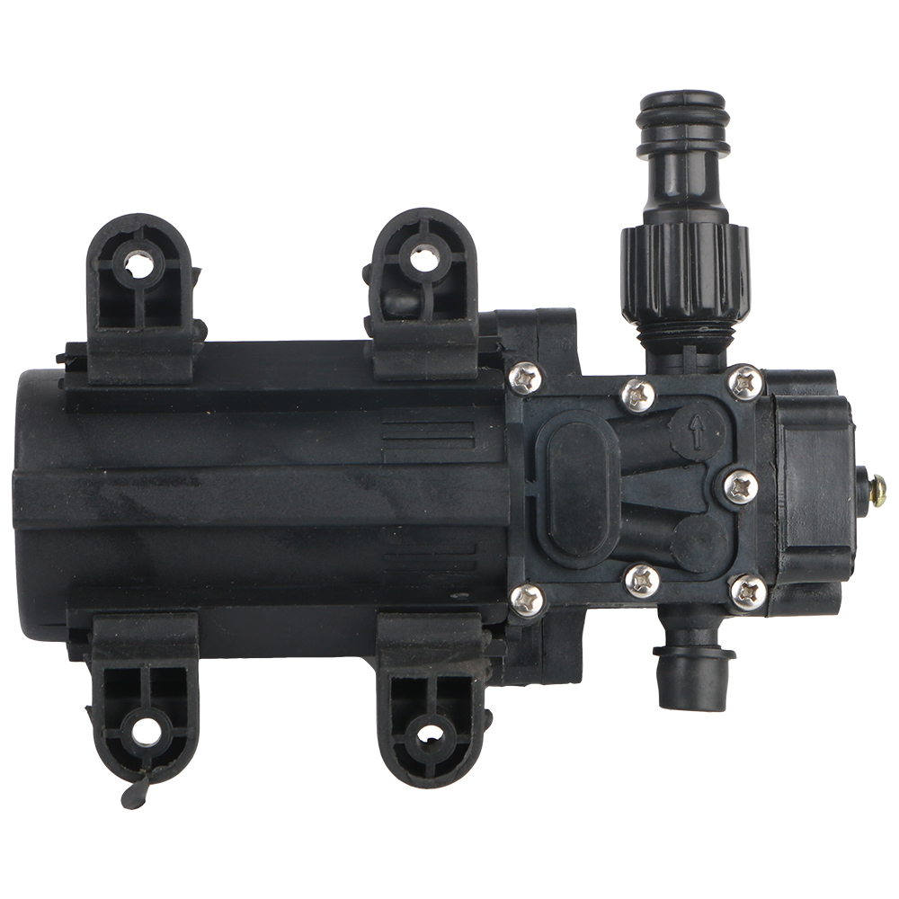 黒 12V 220V DP-537 5.5L/分ダイヤフラム水スプレーマイクロ高圧電動ウォーターポンプ 130PSI 農業