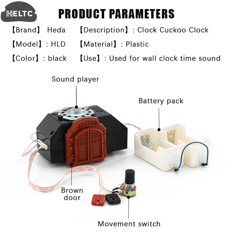 鳩時計ムーブメント交換用クォーツ機構ムーブメント修理キット電子壁時計部品家の装飾アクセサリー