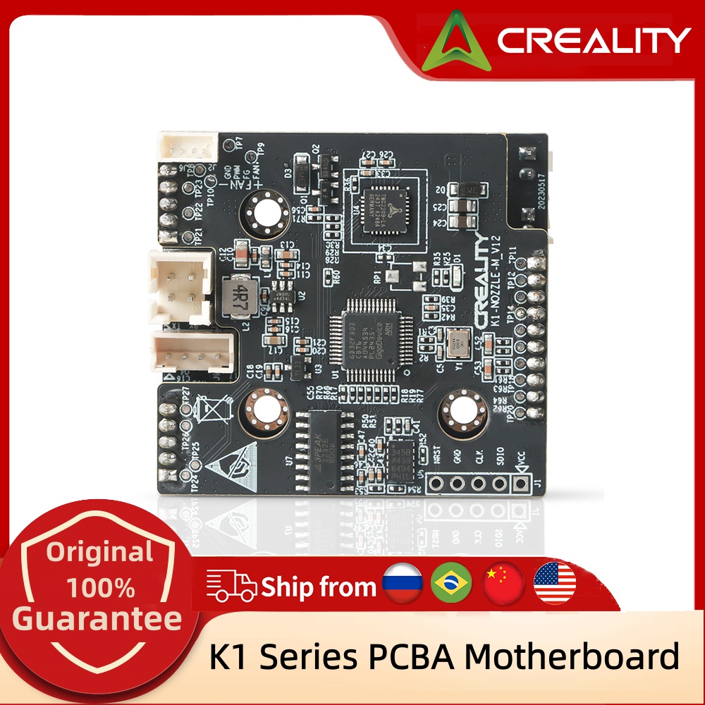 Creality K1 シリーズオリジナル PCBA マザーボードアップグレードホットエンド PCB K1/K1C/K1 Max/K1 SE 3D プリンタノズルアダプタボード用