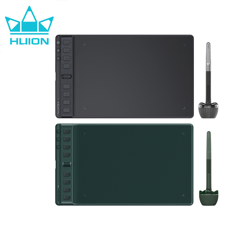 8.7x5 インチグラフィックタブレット Huion Inspiroy 2 M H951P デジタルタブレット PenTech3.0 PW110 バッテリーフリースタイラス (スクローラーグループキー付き)