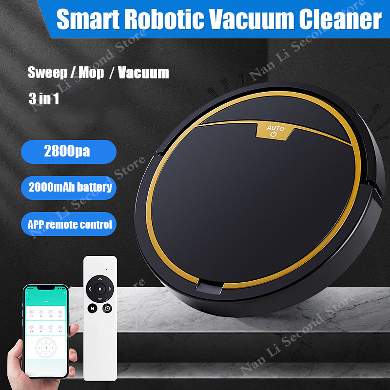 スマート掃除ロボットアプリ制御大型吸引ロボットドライおよびウェット掃除およびモップスマート掃除機リモコン
