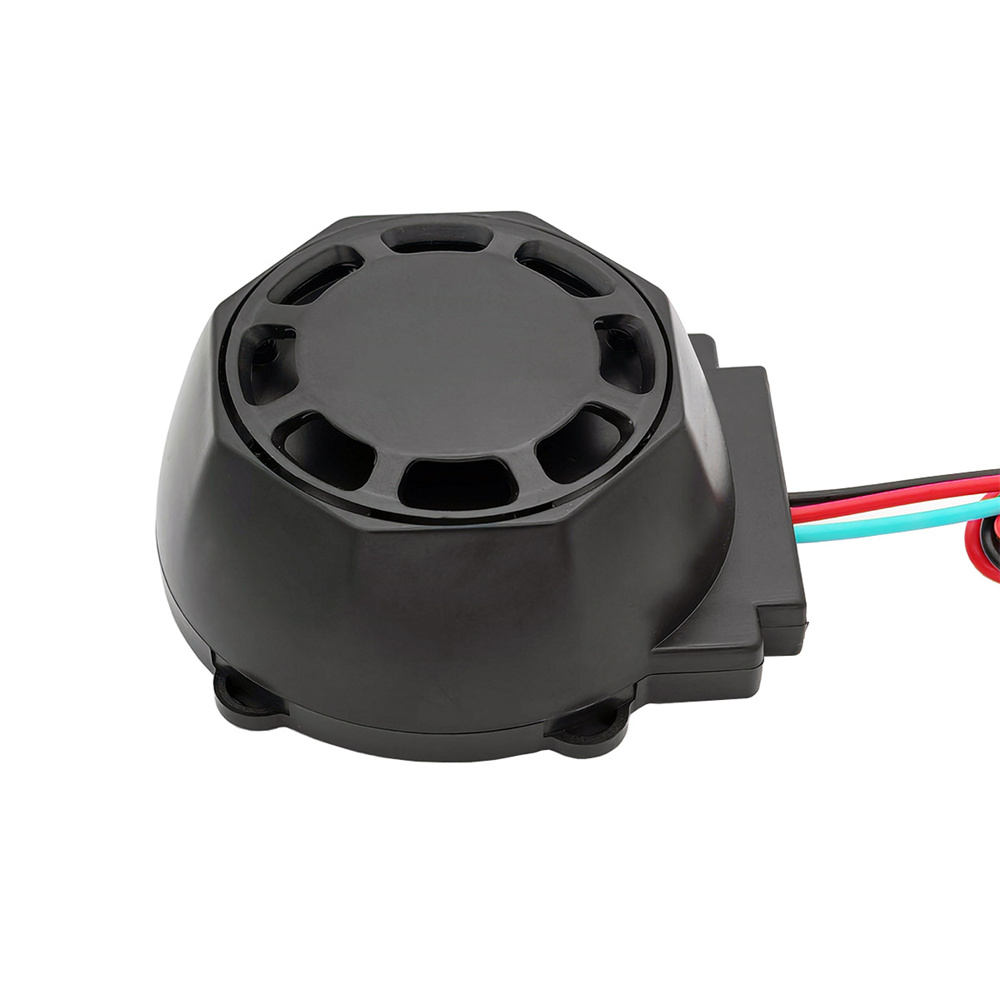 Plastics Adjustable Sensitivity Alarm 12V Motorcycle Anti-Theft Device Warning Horn Alarm Host With 2 Remote Controller