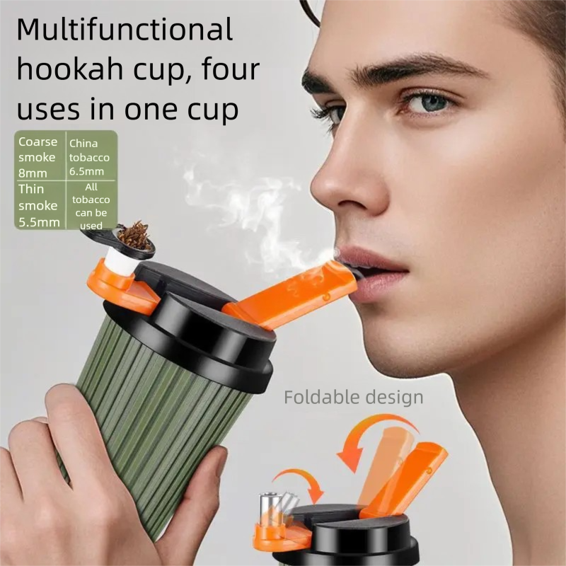 携帯用粗目・中細・4目的フィルター、洗えるタバコカップとパイプホルダーが新登場