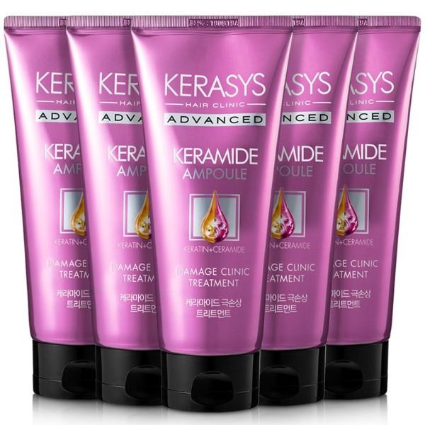 KERASYS ラージ トリートメント ヘアパック リンス ダメージ クリニック x5