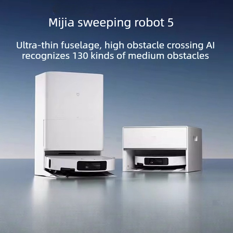 Mijia 床掃除ロボット 5 - 床掃除、モップ掛け、掃除機掛けのホームクリーニングオールインワンマシン