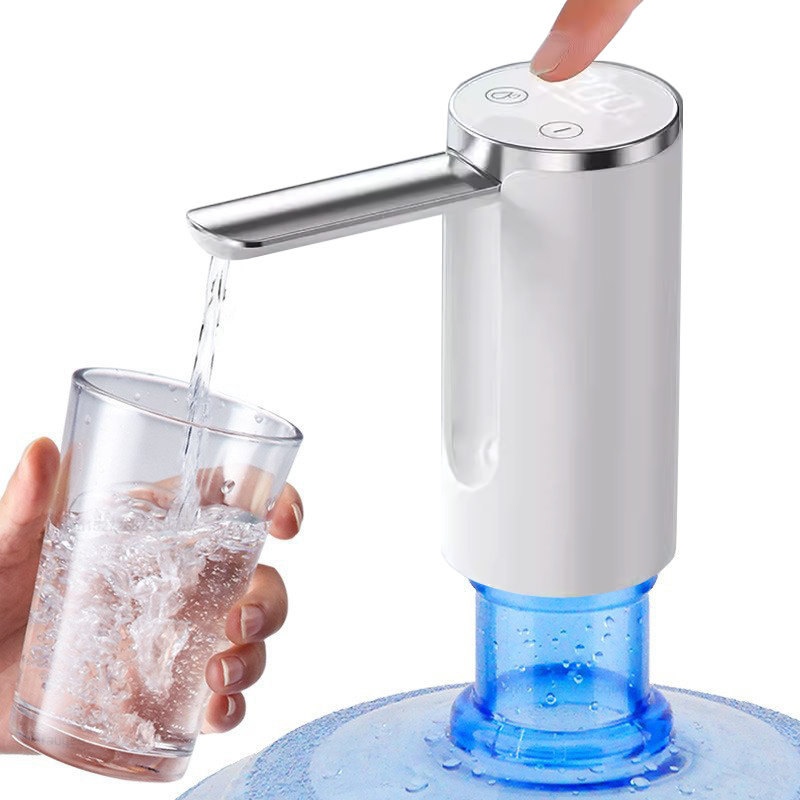 電動水ガロンボトルポンプ自動折りたたみウォーターディスペンサーポンプ 19 リットル充電式折りたたみ式デスクウォーターボトルポンプ