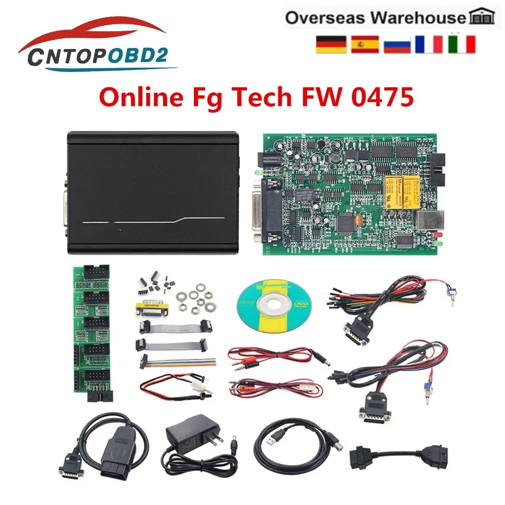 Fg-tech V54 FG-TECH 0475 EU Online Master Version No Token Limited Added More Functions Replace Kess 5.017 Ktag 7.020