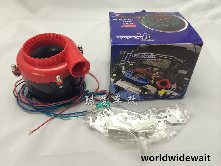 ユニバーサル 12V 車用電子ターボ ブローオフ フーター バルブ アナログ サウンド シミュレーター