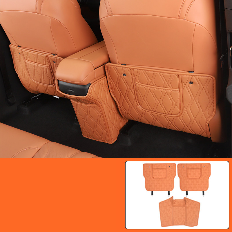 GAC AION V 2025-2026 カーシートバックキックガードパッド革クッション汚れ防止自動車改造用品