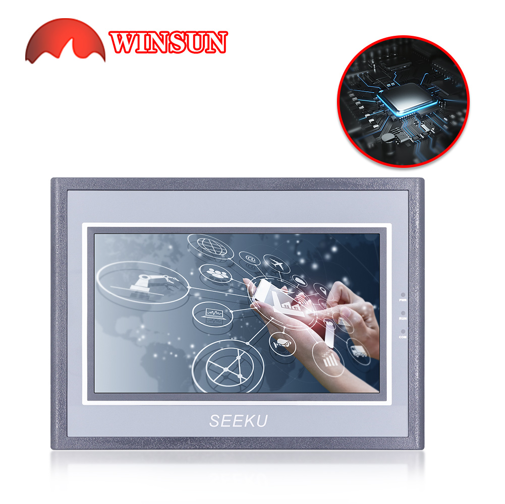 ヒューマンマシンスクリーン WS-070AP 043AP 035AP 101AP WS070AE 7.0 インチイーサネット SEEKU HMI タッチスクリーン LED ディスプレイ 4.3 7 10.1 インチ