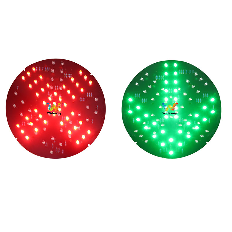 ラウンドデザイン PCB ボードと LED 高輝度 220V 200mm LED 信号機交換のみ PCB ボードと LED、ハウジングなし