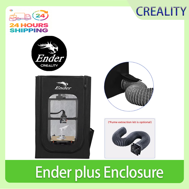 CREALITY Ender Plus 3D プリンタエンクロージャ排気ファンインターフェイス付き 750x650x550mm 3D プリンタアクセサリー難燃性