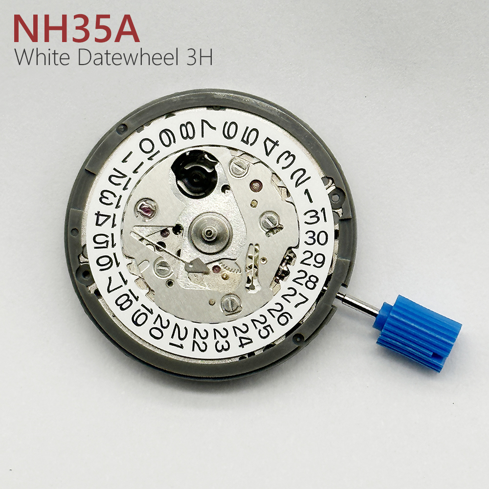 日本正規品 NH35 自動機械式ムーブメント高精度 24 宝石 Mod 時計交換用 NH35A 日付 3:00