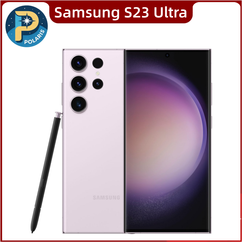 C Samsung Galaxy S23 Ultra 5G S918U US バージョン 256GB/512GB/1TB ROM 実質的に新しいロック解除済み Android スマートフォン