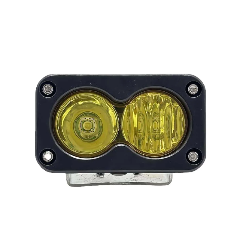 3 インチ車のスポットライト白黄色 LED ポッド運転ワークライトオートバイのピックアップトラックオフロード屋根荷物ラックランプ